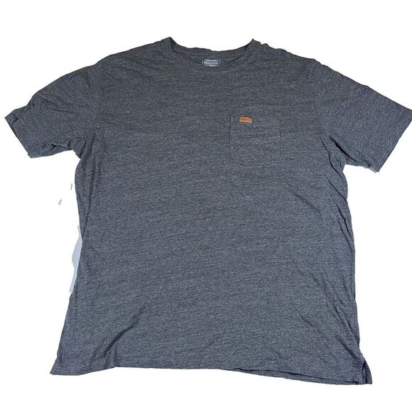 Pendleton Grey Short Sleeve Pullover Pocket T-Shirt Men's Size XXL - Picture 1 of 7